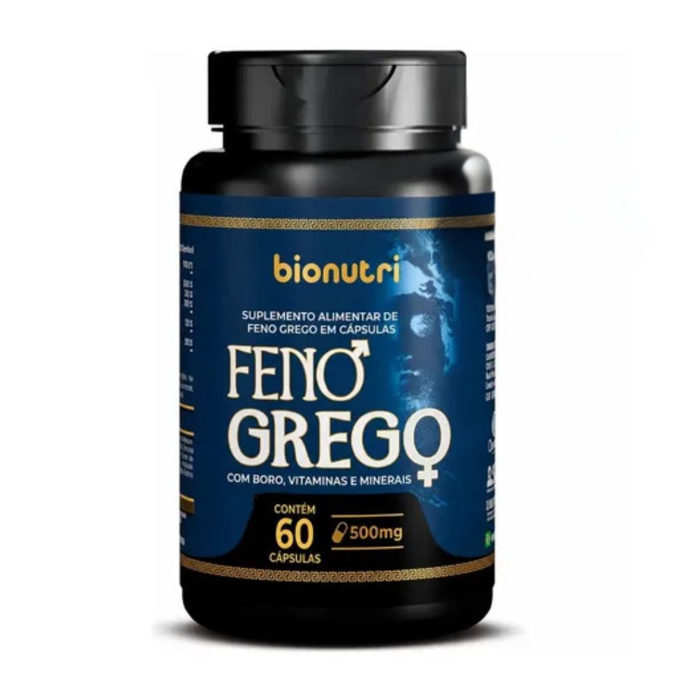 BN FENO GREGO C BORO E VITAMINAS 60 CAPS